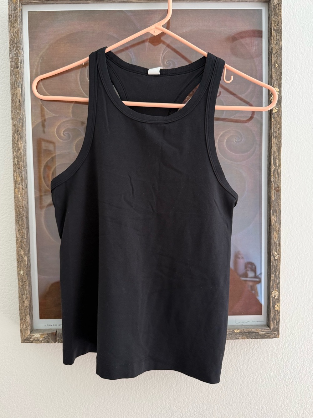 lululemon athletica Black Scoop Neck Tank Top
